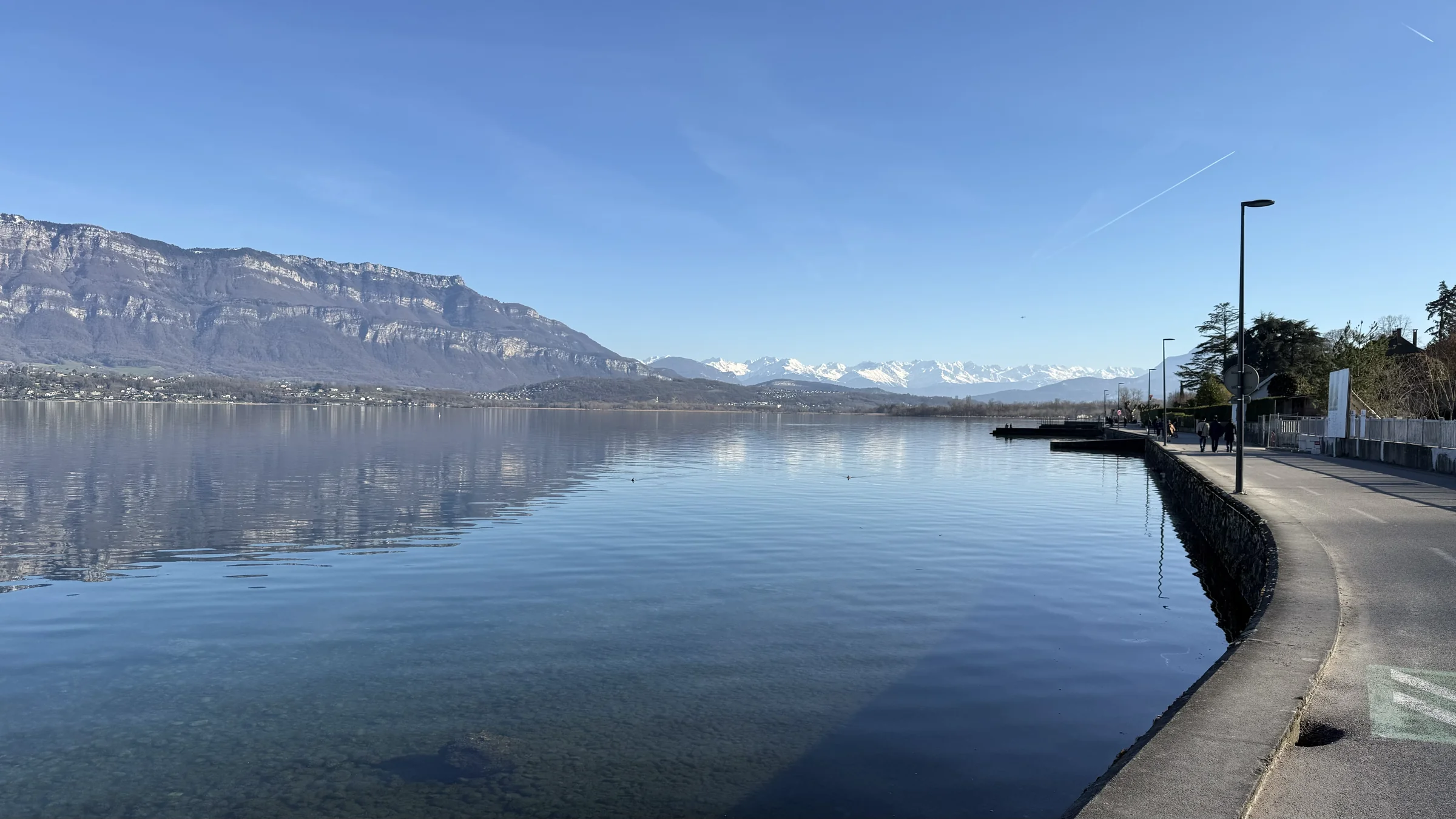 Photographie prise à Bourdeau, rive ouest du lac du Bourget (5)