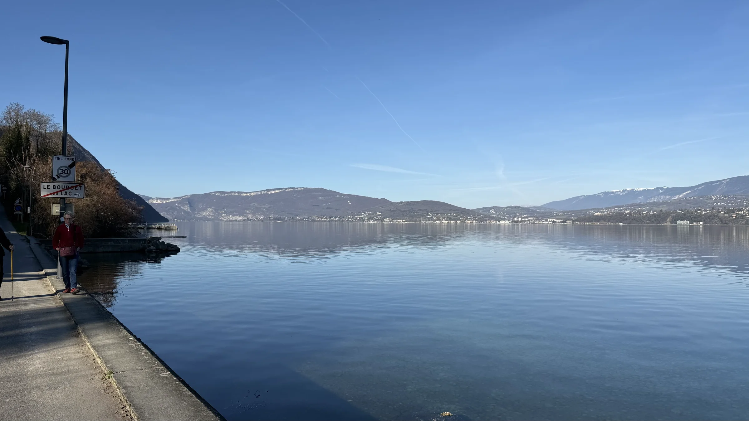 Photographie prise à Bourdeau, rive ouest du lac du Bourget (7)